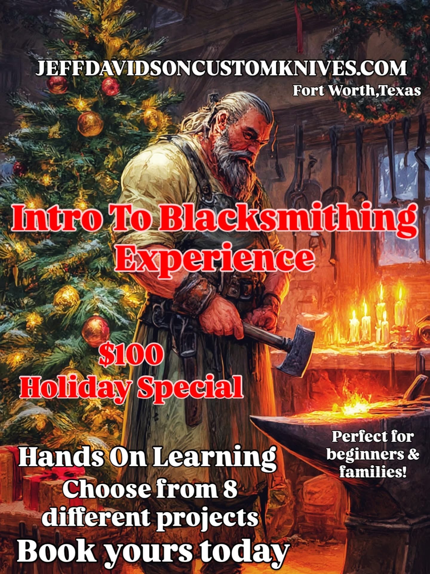 Intro To Blacksmithing Experience