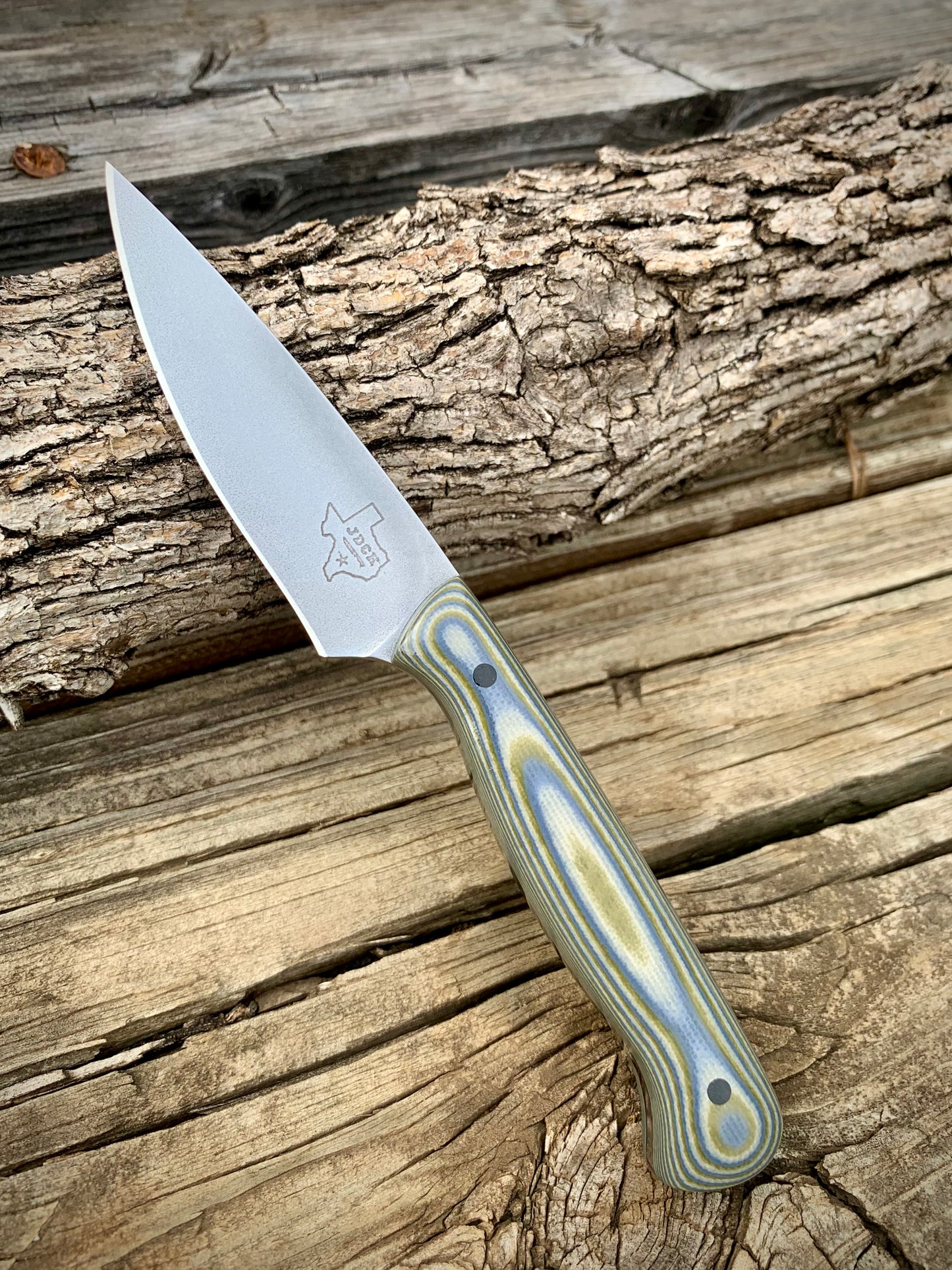 Gecko EDC - Green & Grey CamoG10/Kydex