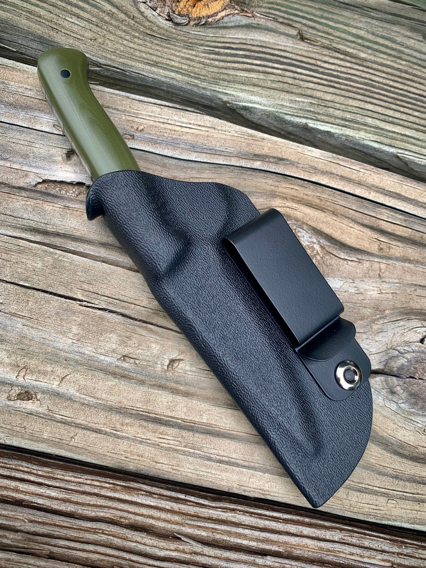Gecko EDC - Green & Grey CamoG10/Kydex