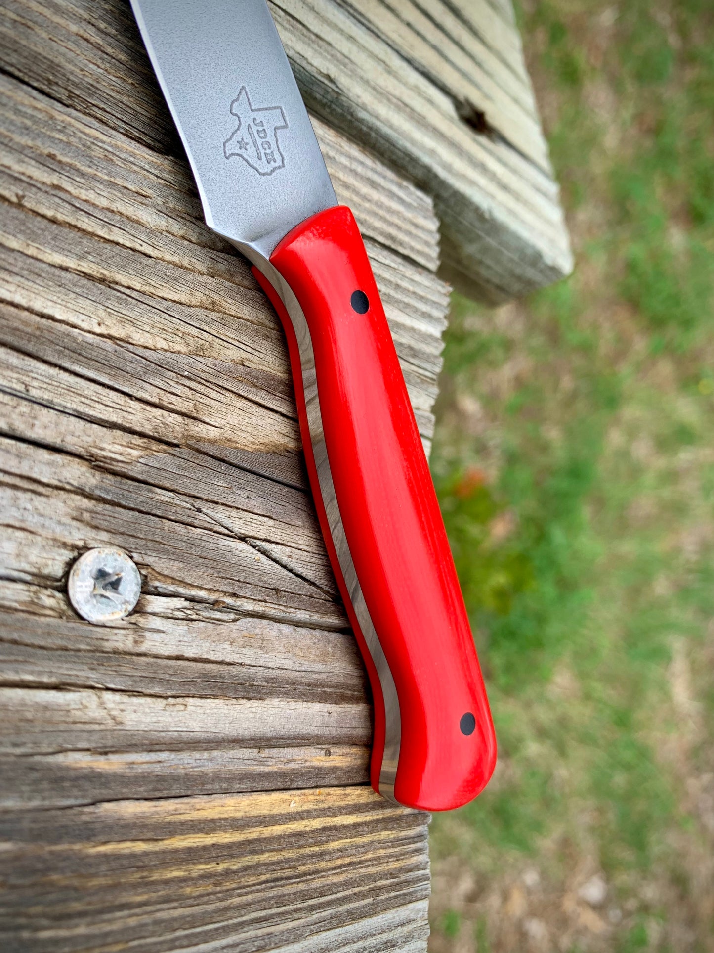 Gecko EDC - Cherry Red G10/Kydex