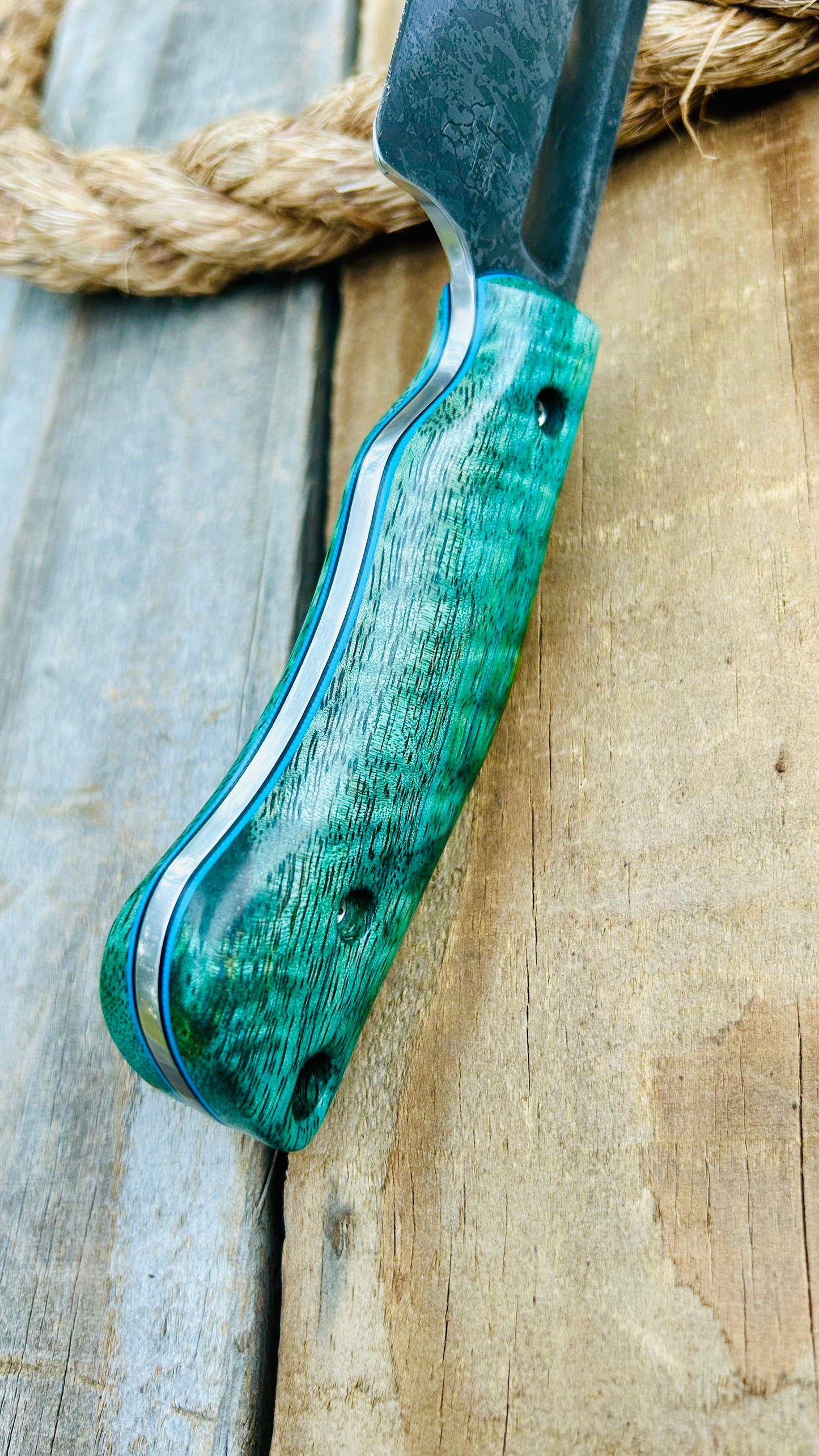 Custom 3V Camp Knife