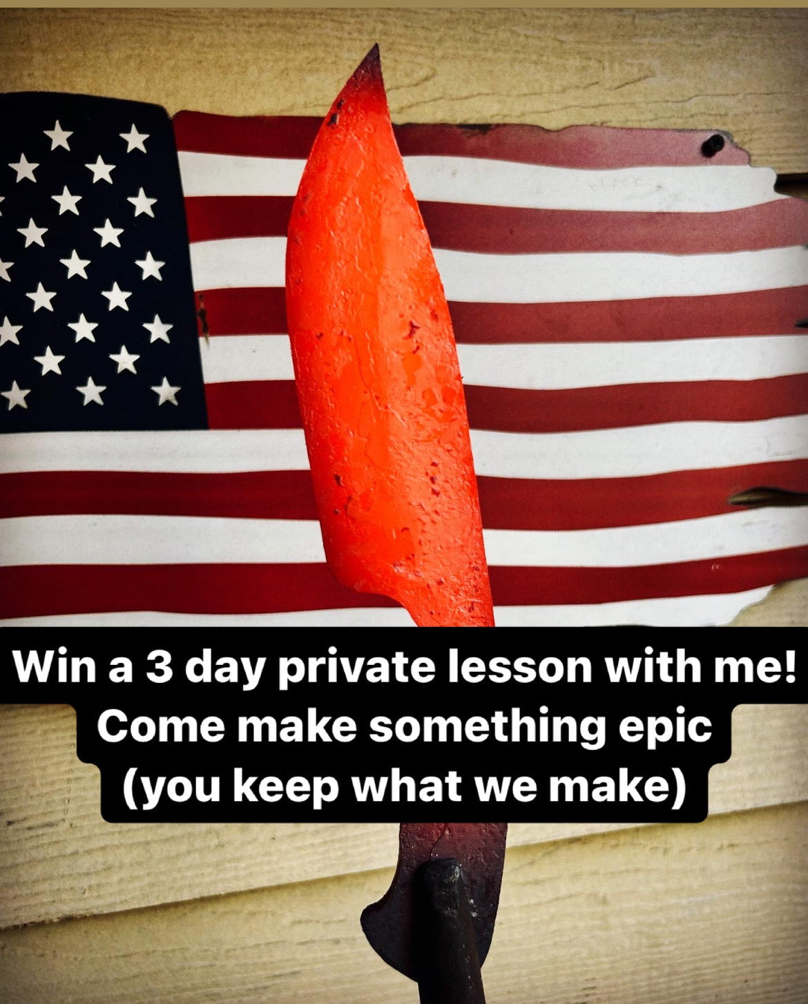 3 Day Private Forging Experience (Ticket)