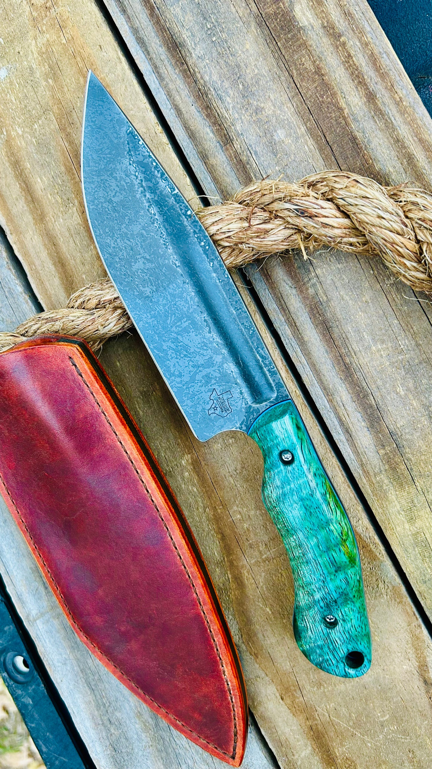 Custom 3V Camp Knife