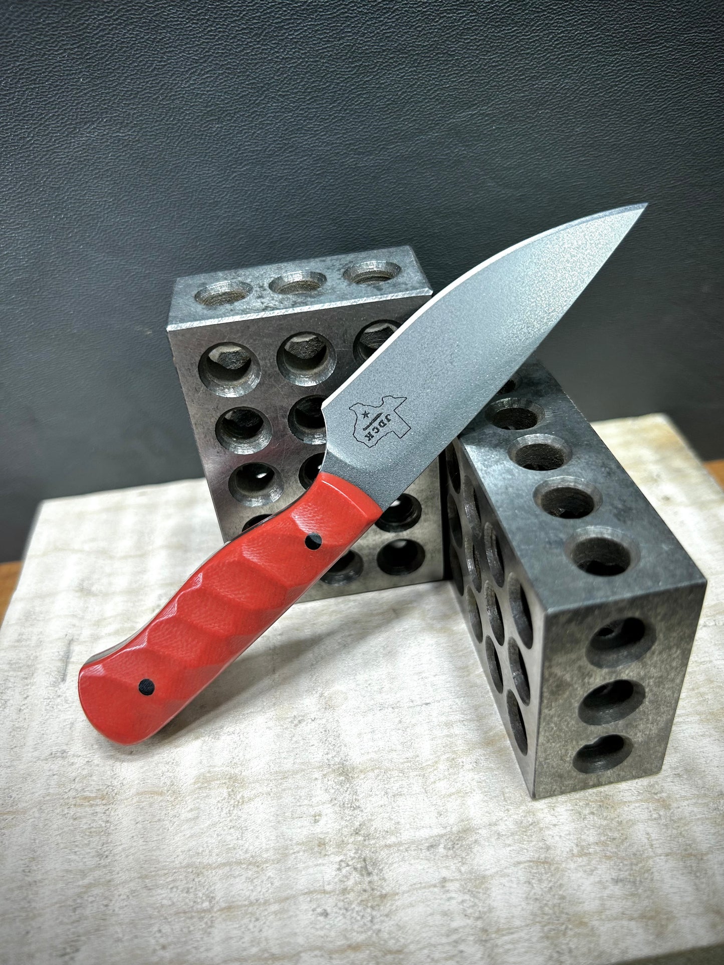 (Skink EDC - G10 #11-Coral Red